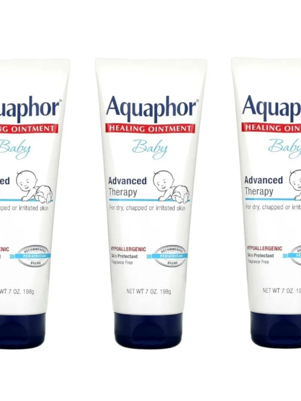 3Pack Aquaphor Baby Advanced Therapy Healing Ointment - (7oz/3 Pack)